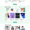 Theme wordpress khóa học 12