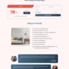 Theme wordpress lading pape bán đồng hồ treo tường